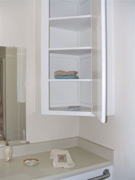 wall mounted corner bathroom cabinets